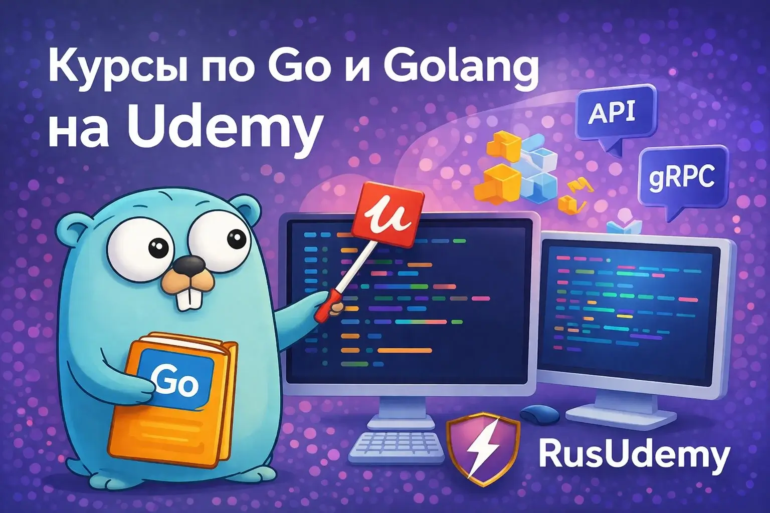 курсы go golang udemy