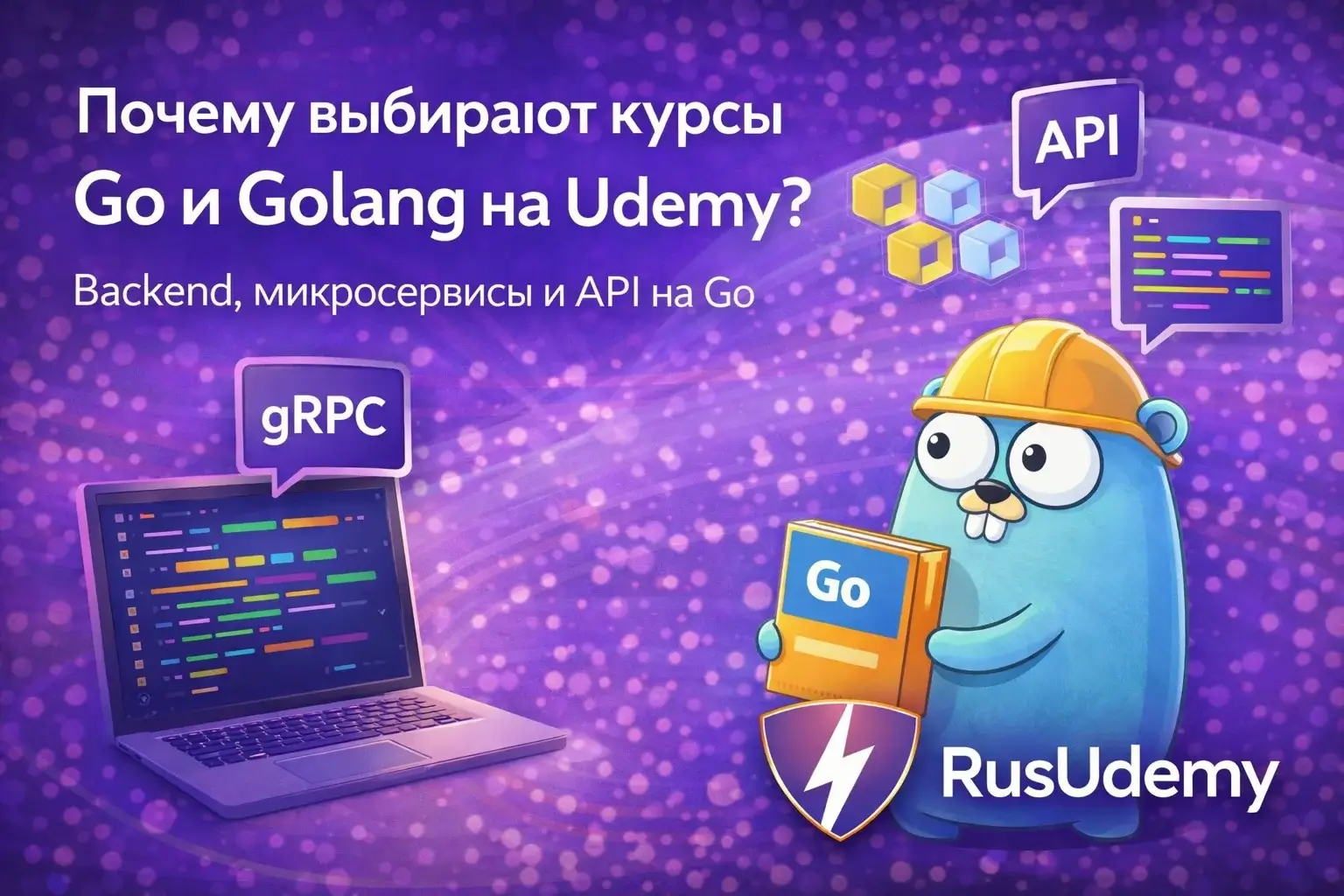 курсы go golang udemy